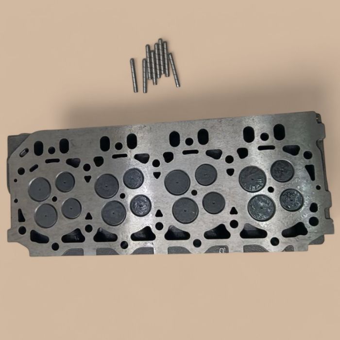 John Deere 16 Valves Complete Cylinder Head Assembly MIA882103 Compatible for Yanmar Engine 4TNV94 John Deere Loader 328E 329E 330G 331G 332E 332G 333E 333G