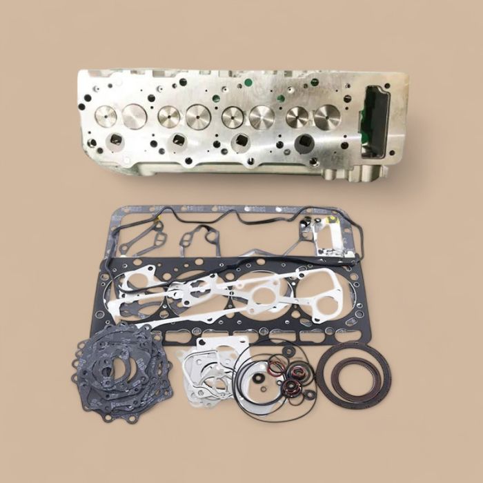 Mitsubishi 4M40T Complete Cylinder Head with Full Gasket Kit Compatible for Mitsubishi Engine