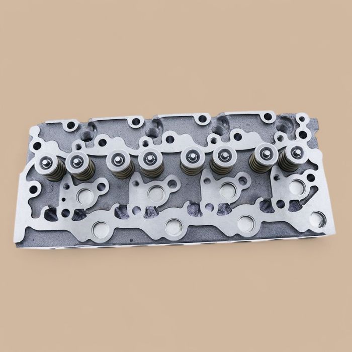 Kubota V1903 Complete Cylinder Head With Full Gasket Kit 6686980 6672143 Compatible for Kubota Engine Bobcat Loader 645 743 751 1600