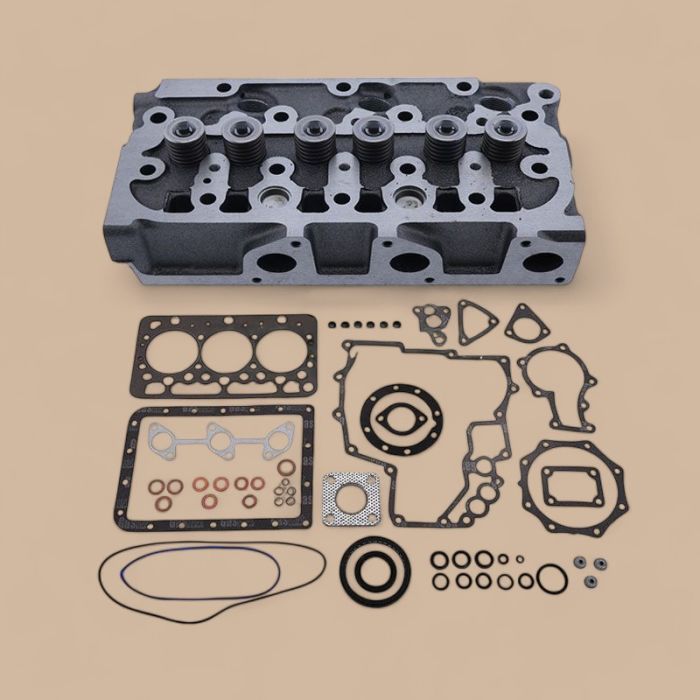 Kubota D722 Complete Cylinder Head Compatible for Kubota B7300HSD B7400HSD BX1800D BX1830D BX1850D BX1860D G1900 Bobcat 316 320 322