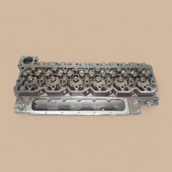 Cummins 6B5.9 6BT Complete Cylinder Head with Valves Compatible for Cummins Engine Hyundai Excavator R200W-7 R220LC-9S R210NLC-7 R250LC-7 R210LC-7 R220LC-7
