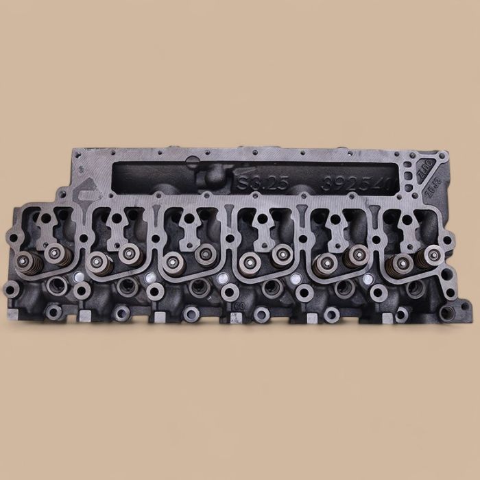 Cummins 6BT 6BT5.9 6BTA 6B5.9 Complete Cylinder Head with Valves Compatible for Cummins Engine Hyundai Forklift 100D-7 120D-7 135D-7 160D-7 Excavator R140LC-9S R160LC-9S R210W-9S R260LC-9S