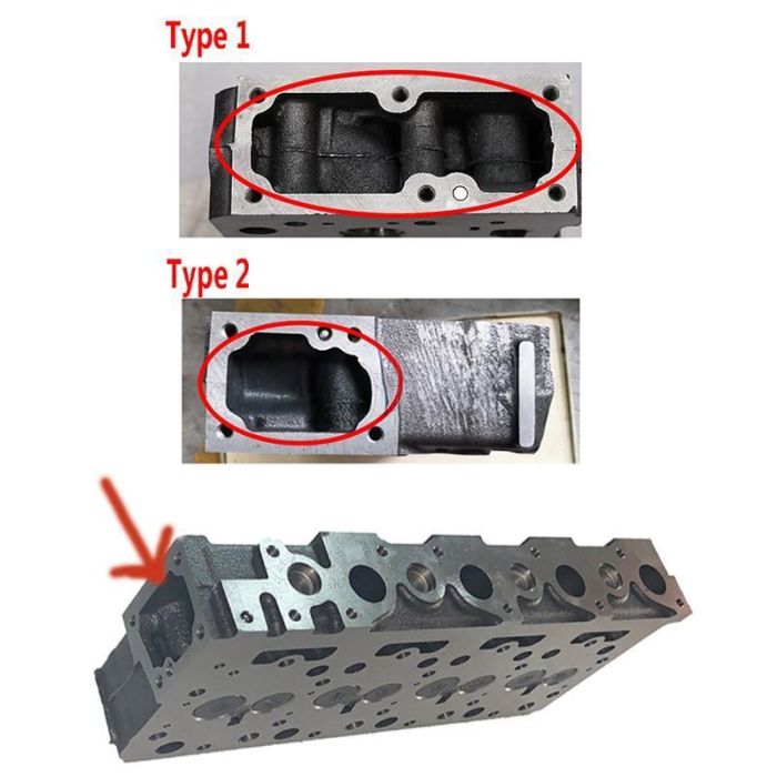 Kubota Engine V1500 V1501 V1502 Complete Cylinder Head with Valves Compatible for Kubota Tractor L345 L345DT L285P L285WP