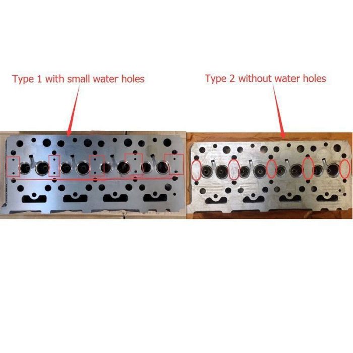 Kubota Complete Cylinder Head with Gasket Kit 6660966 Compatible for Kubota V1702 V1702-B V1702B Engine Bobcat 1600 733 743 3023 Loader