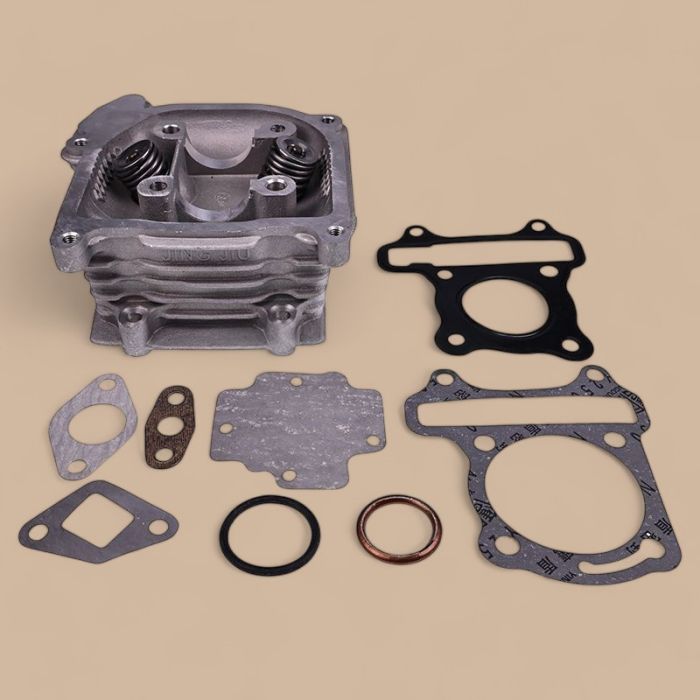 Cylinder Head Valves Gasket Kit Compatible for GY6 49cc 50cc 139QMA 139QMB Engine ATV Quad Scooter Moped