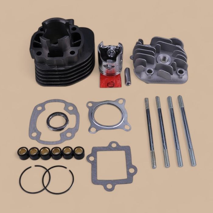 Minarelli Cylinder Piston kit Compatible for Minarelli Engine 1E40QMB 2 Stroke 50cc Jog Zuma Vino Scooter Motorcycle