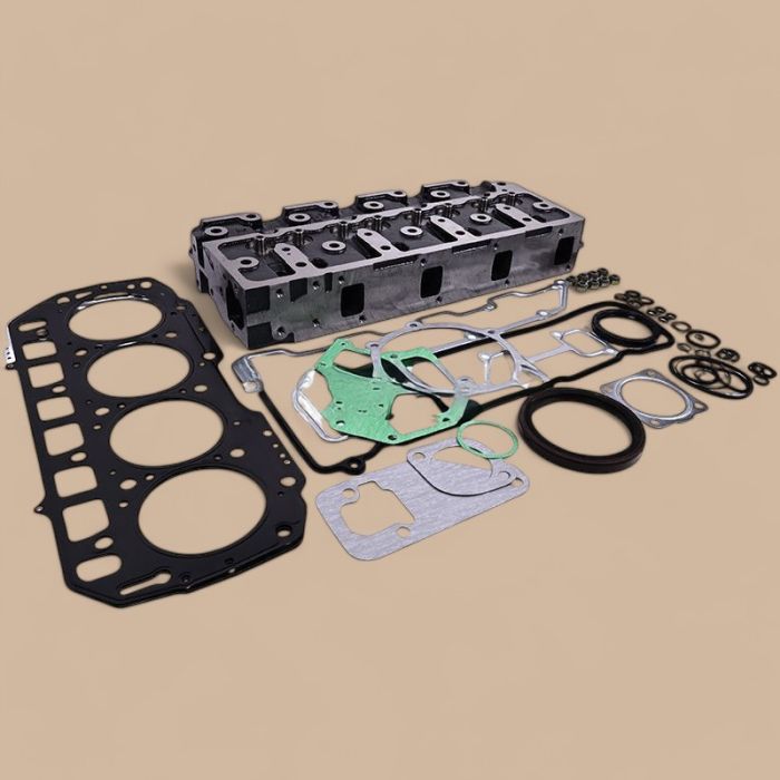 Yanmar 4TNE94 Cylinder Head With Gasket Kit Compatible for Yanmar Engine Komatsu Loader WA65-3 WA65PT-3 WA75-3 D20S-7 D21S-7