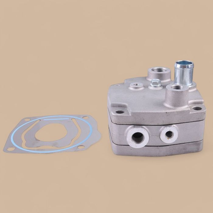 Hino Cylinder Head Complete of Air Brake Compressor S2910-E0A71 Compatible for Hino Engine E13C Truck 700