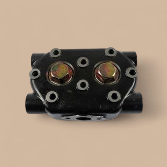 Caterpillar Cylinder Head Complete of Air Brake Compressor 4N3927 Compatible for Caterpillar Engine 3054 Wheel Loader CAT 966C