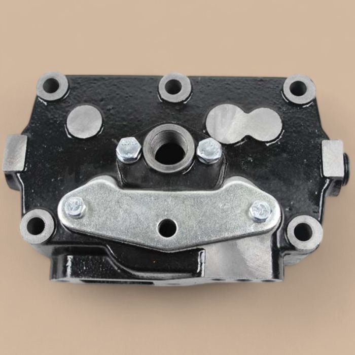 Caterpillar Cylinder Head Complete of Air Brake Compressor 4P0676 Compatible for Caterpillar Engine 3306 3406 Wheel Loader CAT 980C 980F