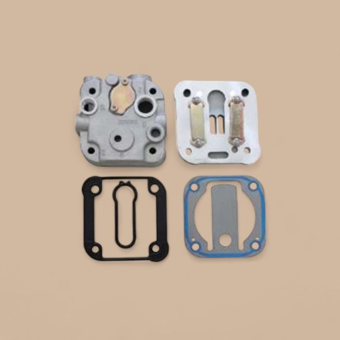 Cummins Cylinder Head Complete of Air Brake Compressor 3971519 Compatible for Cummins Engine ISBE DAF Truck LF45 LF55