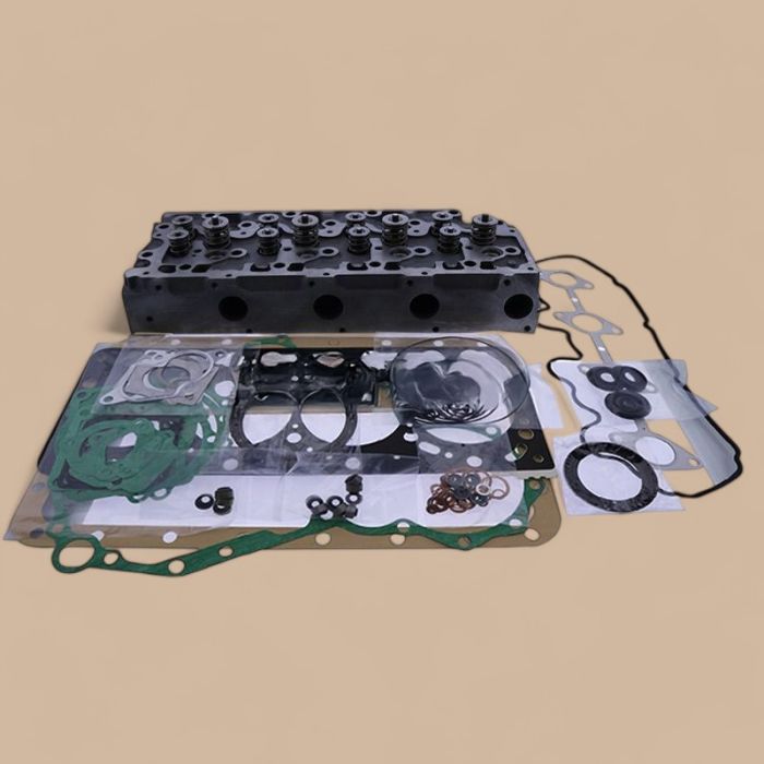 Kubota Cylinder Head Assembly 1J510-03020 Compatible for Kubota Engine V3600 12Valves Indirect Injection