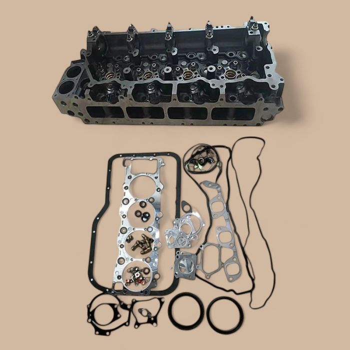 Isuzu Engine 4HK1 4HK1T 4HK1TC Complete Cylinder Head with Full Gasket Kit Compatible for Isuzu Truck NPR75 NPR NQR NRR NPR-HD NPR400 NQR500 700P