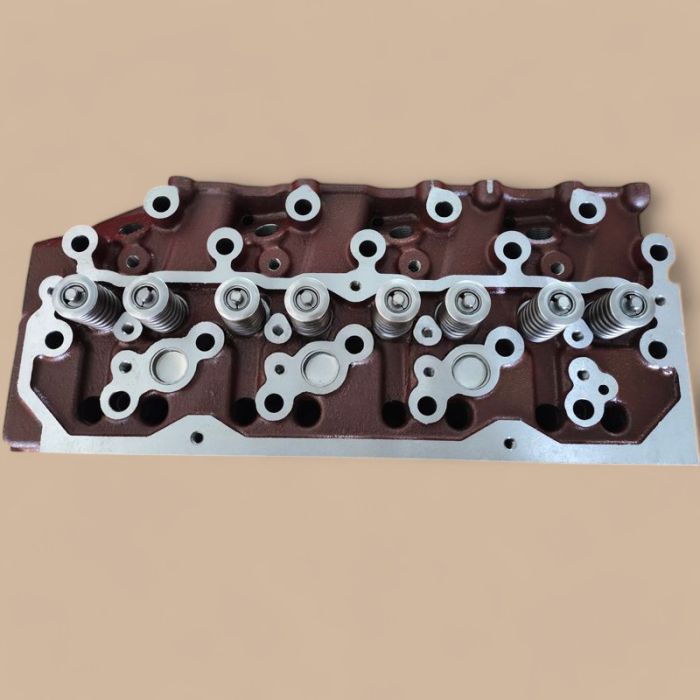 Mitsubishi Complete Cylinder Head with Valves 32C01-01040 Compatible for Mitsubishi Engine S4Q2 TCM Forklift F16C F16D Caterpillar CAT Loader 904B