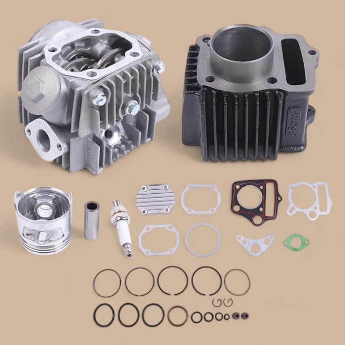 Honda Complete Top End Replacement Kit Cylinder Head Piston HNCK-90CYL Compatible for Honda Sportrax TRX90 1993-2005