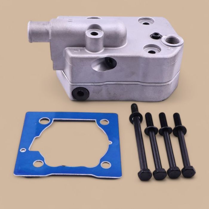 Cummins Compressor Cylinder Head Complete 3800822 9111549202 Compatible for Cummins Engine 6BT 6CT QSB5.9 Ottawa Spotter Truck C50