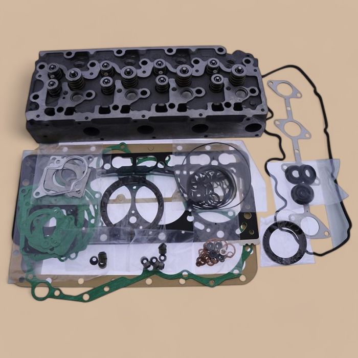 Kubota V3800 Engine Cylinder Head Compatible for Kubota Tractor M105S M8540 M9540 M95SDS M95SDT M96SDS M96SH Loader SVL90 SVL90C