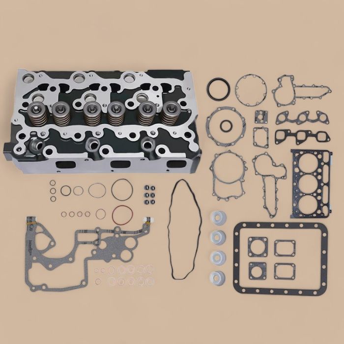 Kubota Cylinder Head 1G711-03040 Compatible for Kubota Engine D1703 Tractor L3240 L3400 L3540 L3800 L39 Excavator KX91-3S2 KX91-3S2CA U35-3S2 U35-S2CA