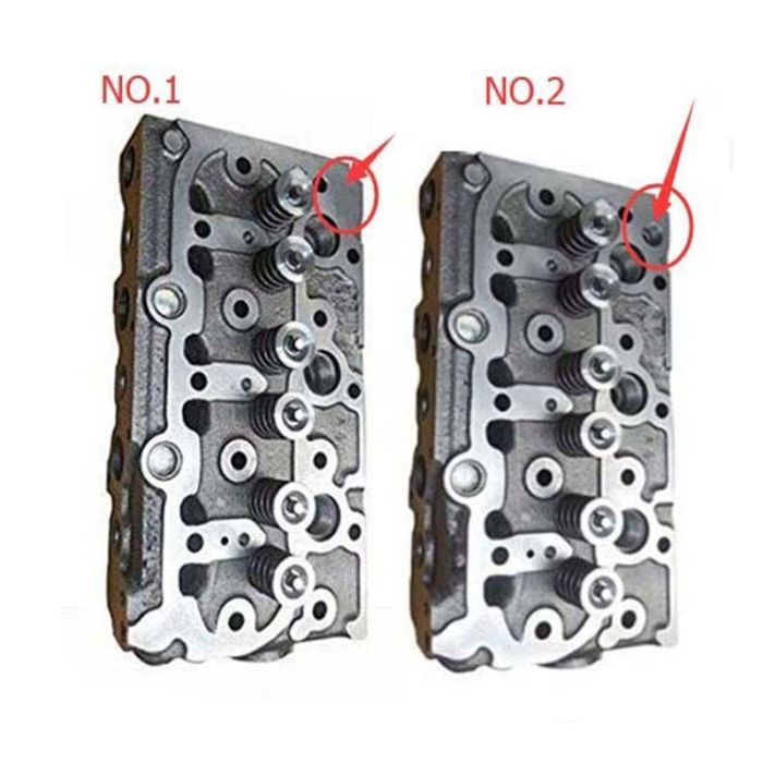 Kubota D950 D950A D950-B D950B Engine Complete Cylinder Head with Valves Compatible for Kubota B1400 B1402 B1500 B1502 B1550 B1600 B1700 B1750 F2000 F2100 Kioti CK20 LB1914 Tractor