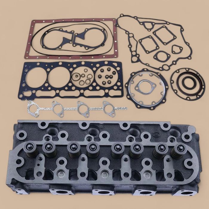 Carrier Engine CT4-91-TV CT4.91TV CT4-91 CT4.91 Complete Cylinder Head and Full Gasket Kit 25-15021-00 Compatible for Carrier Maxima 1000 1200 1550 1300 MT