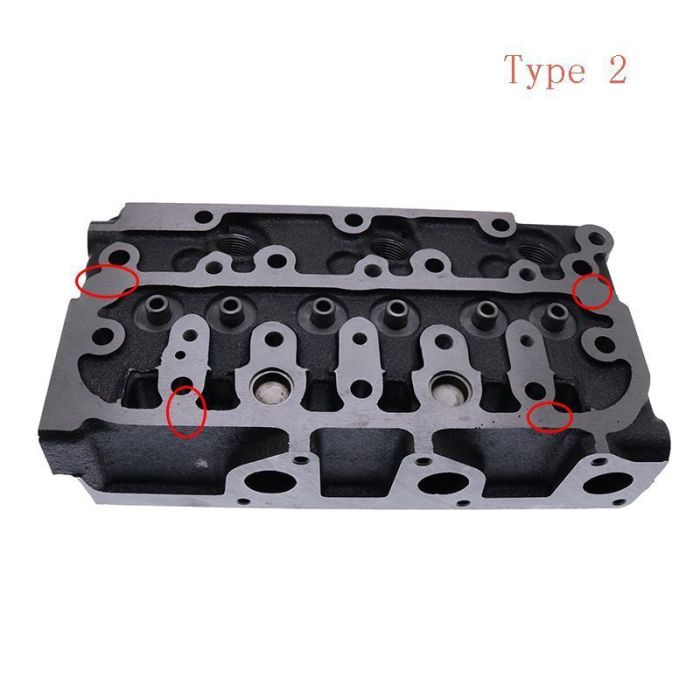 Kubota D722 D722-E2B D722-B D722-BB D722-EB D722-T D722-E4B D722-E3B Bare Cylinder Head Compatible for Kubota Engine