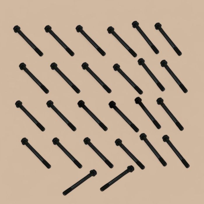 Toyota 26 Pieces Cylinder Head Bolts 80910-76059-71 Compatible for Toyota Engine 1Z 2Z 3Z 11Z 12Z 13Z 14Z 15Z