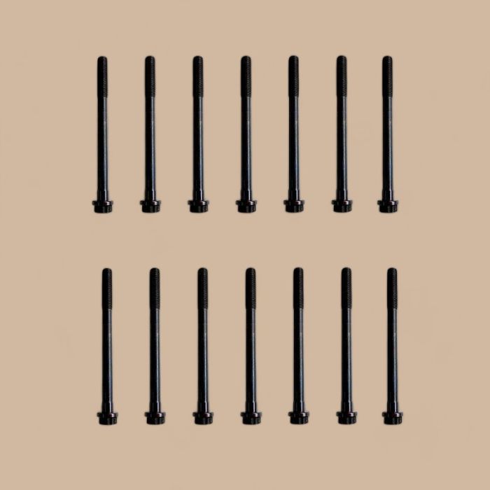 Komatsu 14 PCS Cylinder Head Bolt Compatible for Komatsu Engine 3D88E