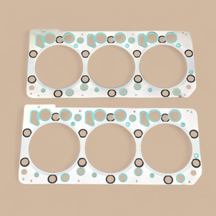Doosan 2 PCS Cylinder Head Gasket Compatible for Doosan Daewoo Engine DV11