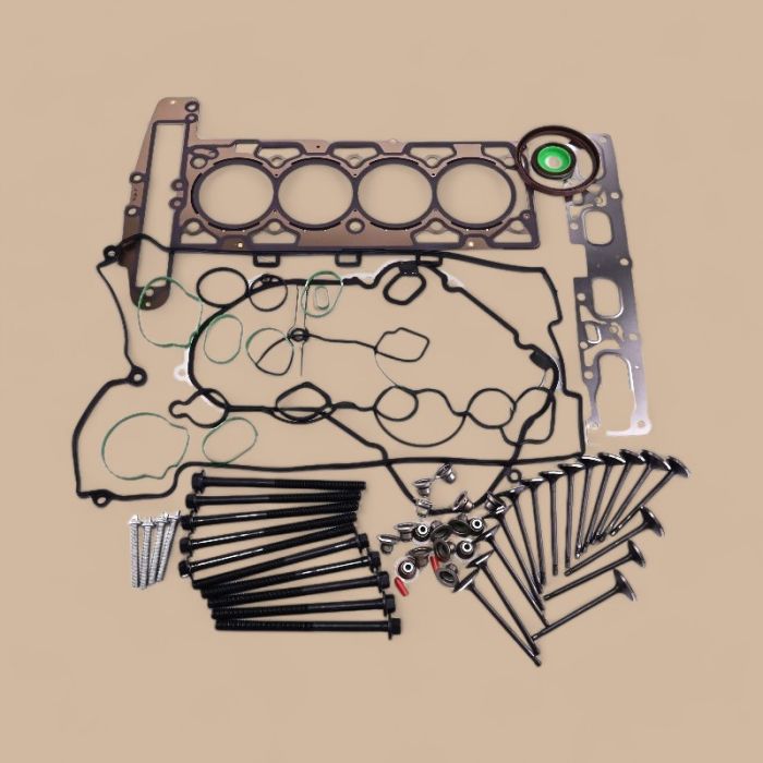 Chevrolet Head Gasket Bolts & Intake Exhaust Valves 90537239 24434464 Compatible for Chevrolet Buick GMC 2.4L 2010-2013