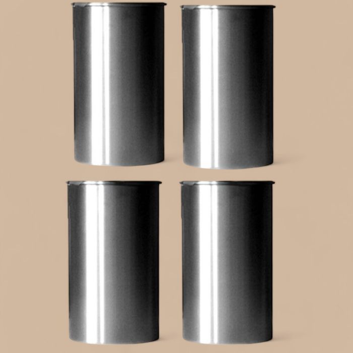 Kubota 4 Pcs Cylinder Liner Compatible for Kubota V1205 Engine