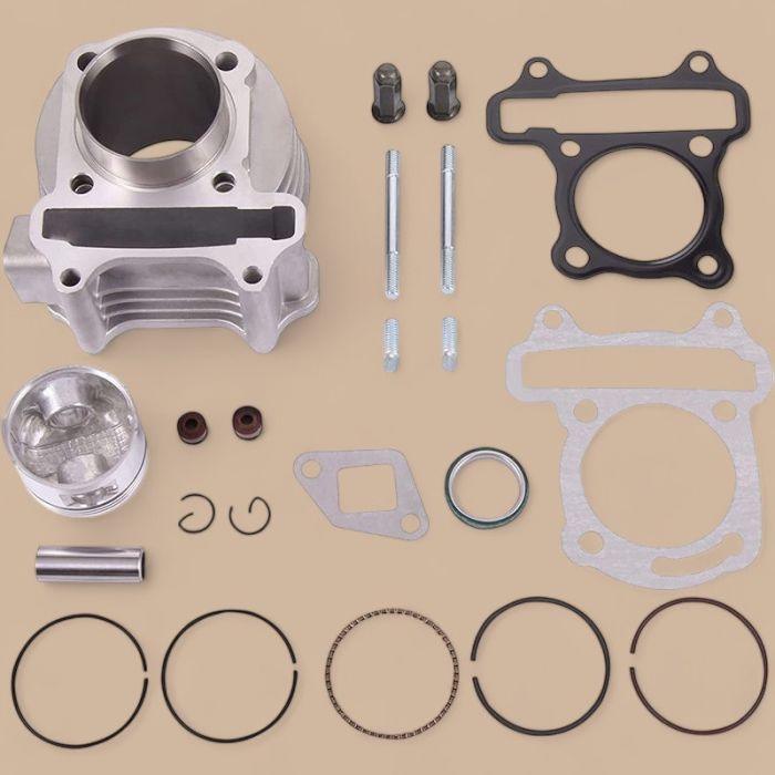 ATV 47mm Performance Big Bore Cylinder Kit Compatible for GY6 80cc 139QMB ATV Scooter Moped Go Kart