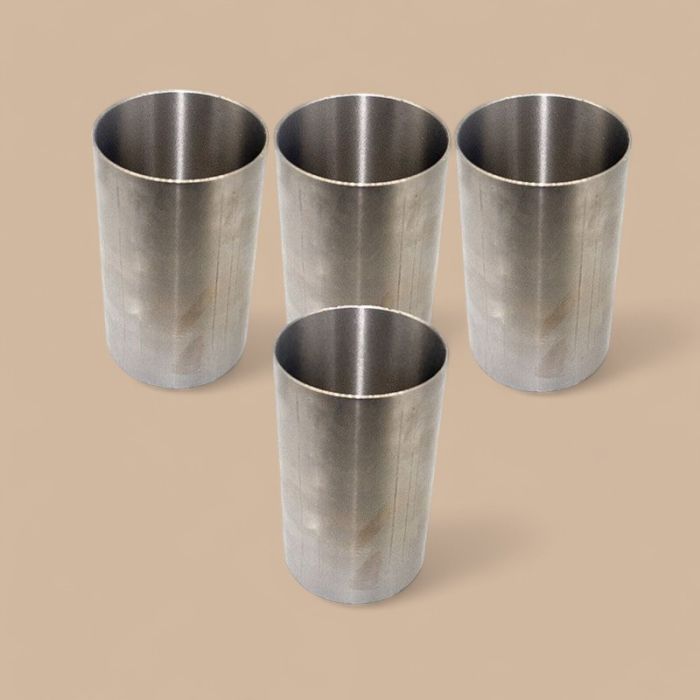 Yanmar 4 Pcs Cylinder liner Compatible for Yanmar Engine 4TNV86