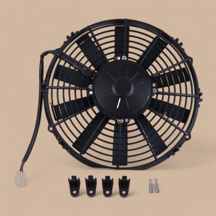 Truck 12V Aftermakrt Spal Electric Cooling Radiator Fan Blower 30100411 Compatible for Truck Excavator
