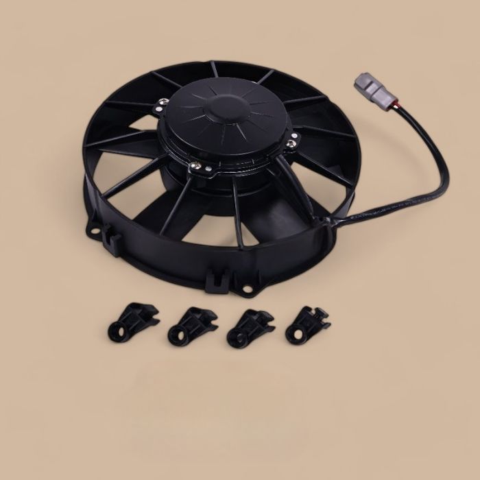 Carrier 12V Fan Motor Assembly 54-00650-03 Compatible for Carrier Transicold Supra HE6 HE8 HE9