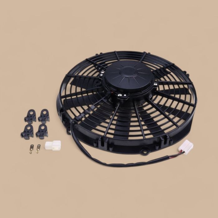 Spal 24V Electric Cooling Radiator Fan Blower 30100465 VA09-BP12/C-54A Compatible for Spal