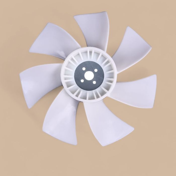 Yanmar Cooling Fan Blade 129907-44740 Compatible for Yanmar Engine 4TNV88 4TNV88C 4TNV94L 4TNV98 4TNV98T Trator 1185 Hitachi Excavator ZX48U-3F ZX50U-3F ZX52U-3F