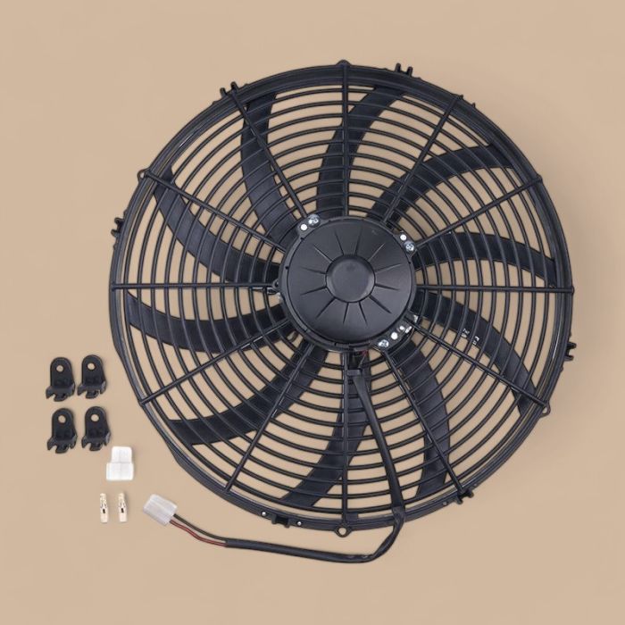 SpaL 24V 16" 10 Blades Electric Puller Fan VA18-BP70/LL-86A 30102621 Compatible for SpaL