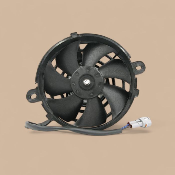 5 Inch Universal Motorcycle Radiator Cooling Fan Oil Cooler Water Cooler Electric Fan Compatible for All Dirt Bike Motocross ATV