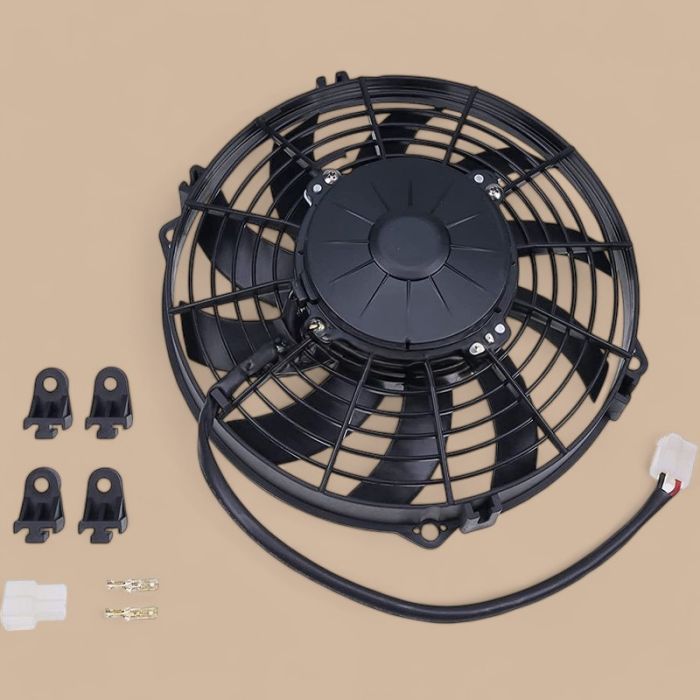 SPAL 24V Electric Cooling Radiator Fan Blower 30100336 VA07-BP12/C-58A Compatible for SPAL