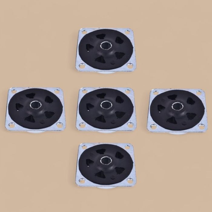 Perkins 5 Pieces Radiator Mounting 26350007 Compatible for Perkins Engine