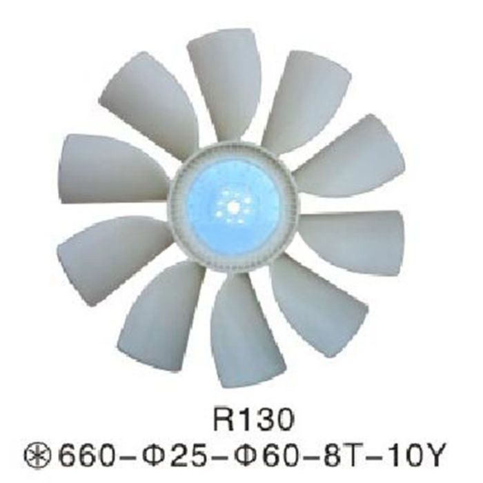 Hyundai For Hyundai Excavator R130 Fan Blade