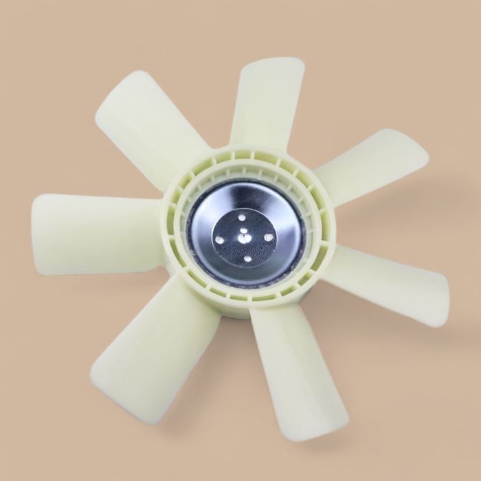 Mitsubishi Fan 1R-8993 5I-5105 Compatible for Mitsubishi Engine S6KT S4KT Caterpillar CAT Excavator E110B E120B E200B EL200B