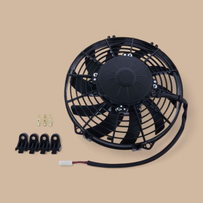 Spal 9in Curved Blade Low Profile Fan Pull 30100452 VA07-AP12/C-58A Compatible for Spal