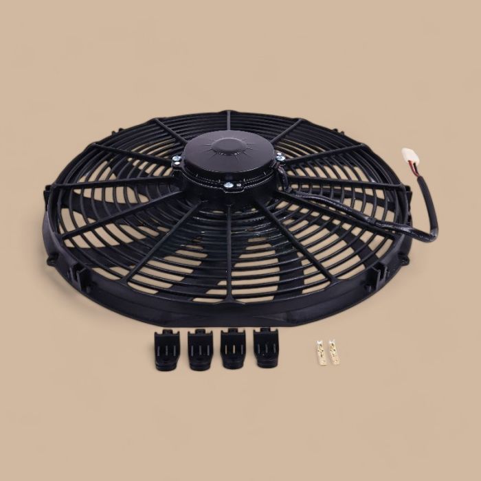 Spal 16" Extreme Performance Puller Fan Curved Blades 30102113 VA18-AP70/LL/F-59A Compatible for Spal