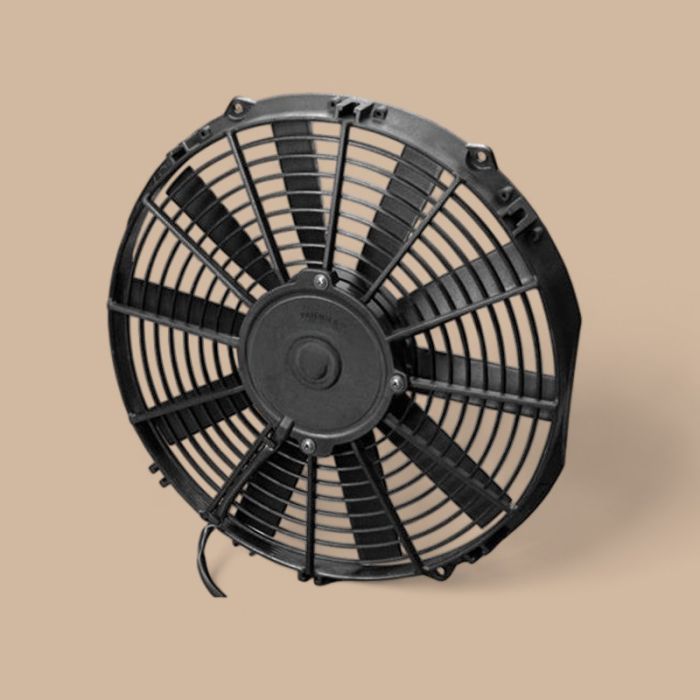 Spal 12" Low Profile Pusher Fan Straight Blades 30100384 VA10-AP9/C-25S Compatible for Spal