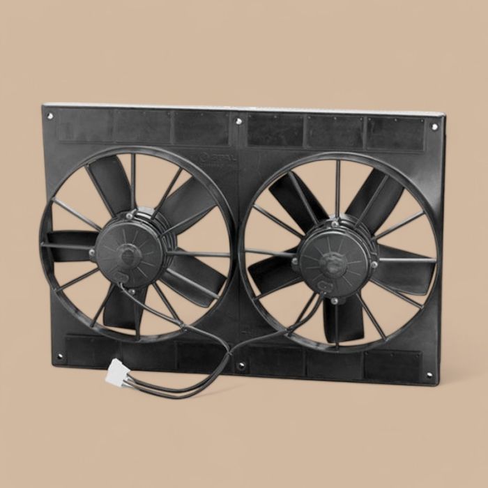 Spal 11" Dual Paddle Blade High Performance Fan 30102052 2VA06-AP70/LL-37A Compatible for Spal