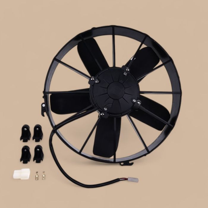 Thermo King 24V Spal Fan 78-1344 VA01-BP70/LL-36A Compatible for Thermo King Bus ASR-140 ASR-160 ASR-100 Citi-RT 1000 Coach RT 1012