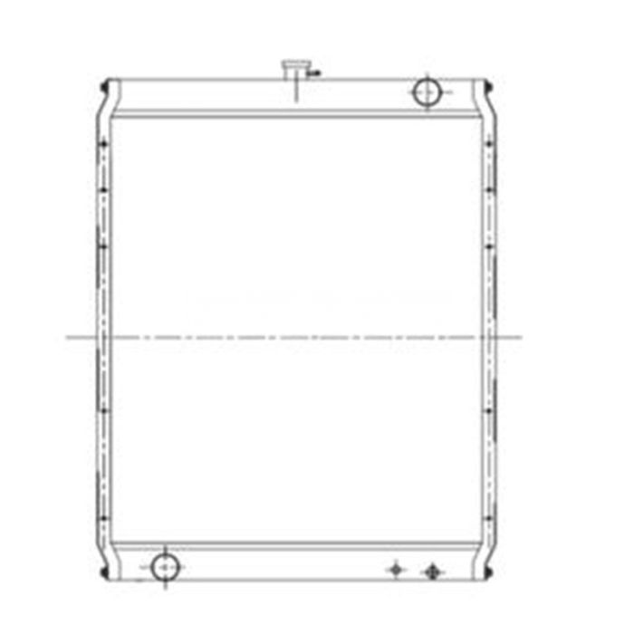 Komatsu Water Tank Radiator 22U-03-21111 Compatible for Komatsu Excavator PC228US-3
