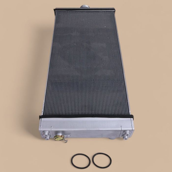 Komatsu Water Tank Radiator 425-03-32221 Compatible for Komatsu Wheel Loader WA500-6 Hole On The Right