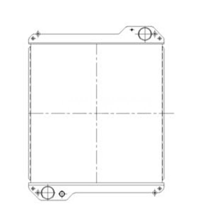 Caterpillar Water Radiator Core 2105948 3019672 2105948 Compatible for Caterpillar CAT 414E 416E 420E 422E 428E 430E 432E 434E 442E 444E